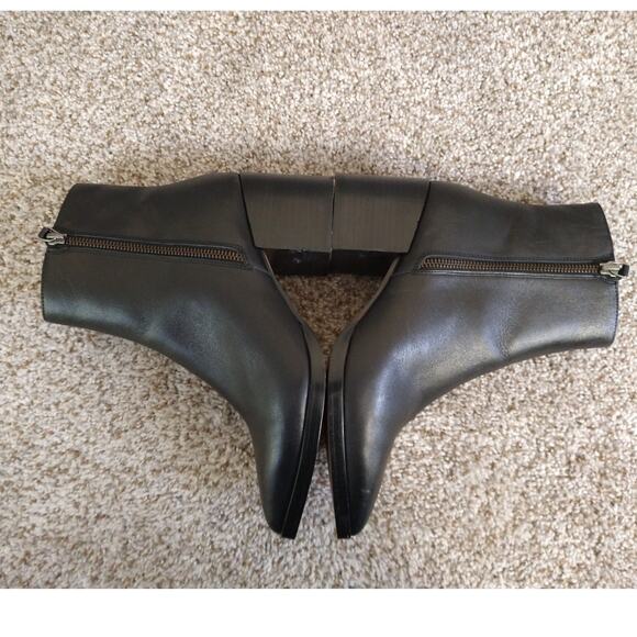 Linea Paolo Viva Black Leather Ankle Booties | Size 8.5 - Picture 6 of 16